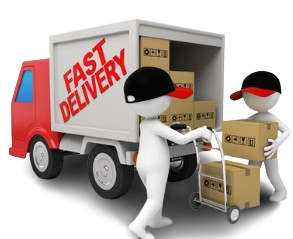 Order Parcel Accepted By Courier icon